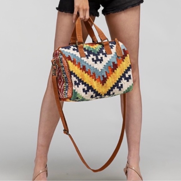 Handmade Luxury Boho Bucket Bag ~ Excellent Quality - Picture 11 of 13